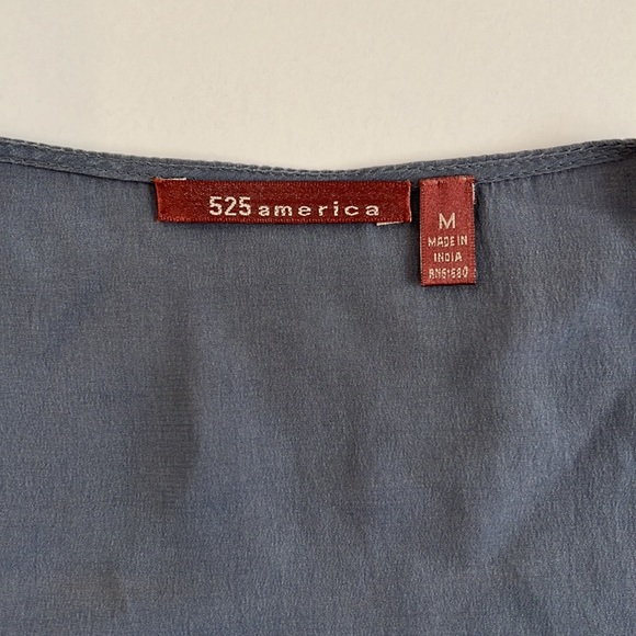 525 America Sequin Silk Tank Top - Picture 3 of 7